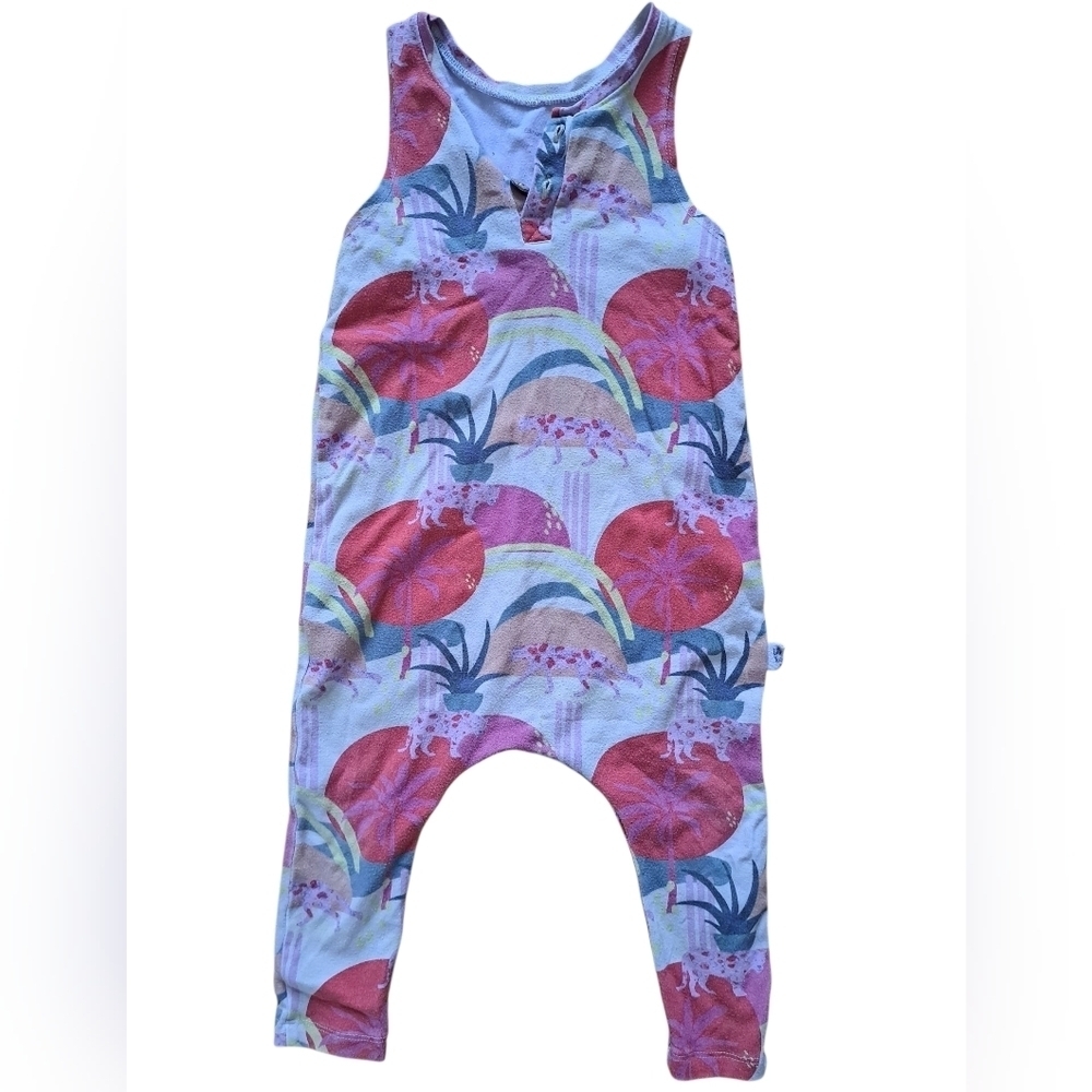 🇨🇦 Little Yogi Bamboo Romper – Size 1-3T